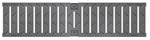 T100 Class E Ductile Iron Heelproof Slotted Grate 1/2M
