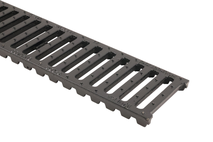 U100K C Class Ductile Iron Slotted Grate 1/2M