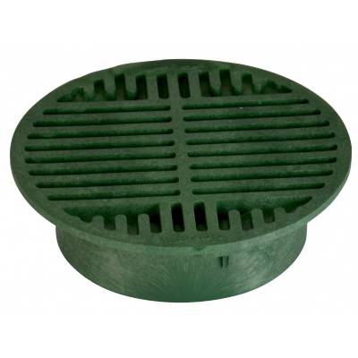 NDS Model 20 8" Round Grate Green