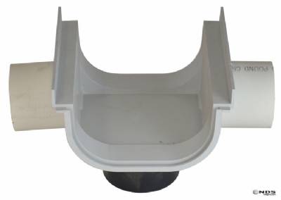 832 8" Shallow Profile 3" Side Outlet