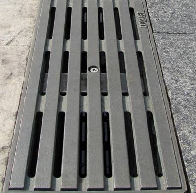8" Que Trench Grate