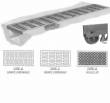 23" Wide Bolted Neenah R-4999-GX Series Trench Grate
