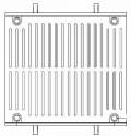 20" Wide ADA Compliant Grate and Frame Bolted Assy