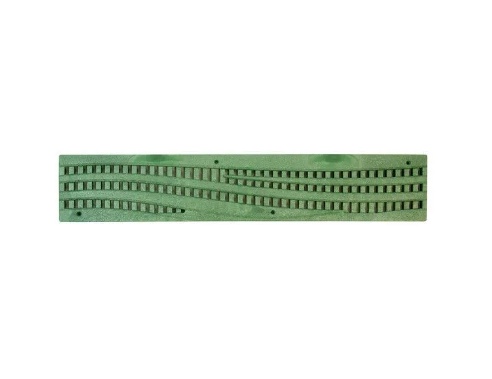 253GR Spee-D Decorative Wave Grate Green