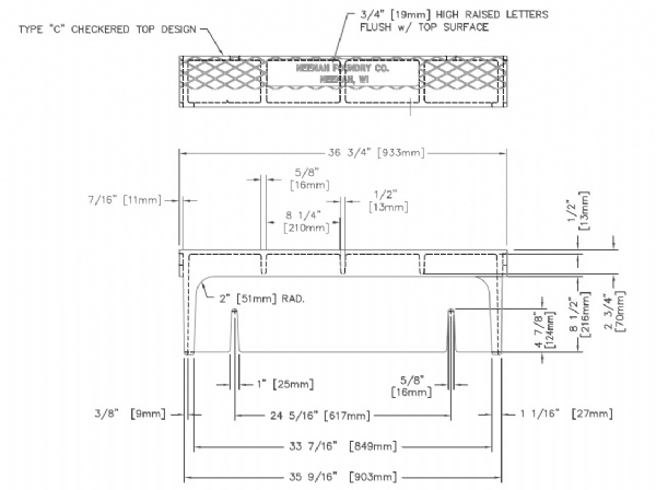 R-3067 Curb Box Only