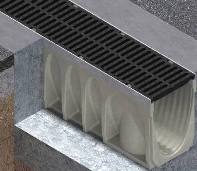 R200Gxx - MV200G Galv Edge Channel 1M by Trench Drain Supply