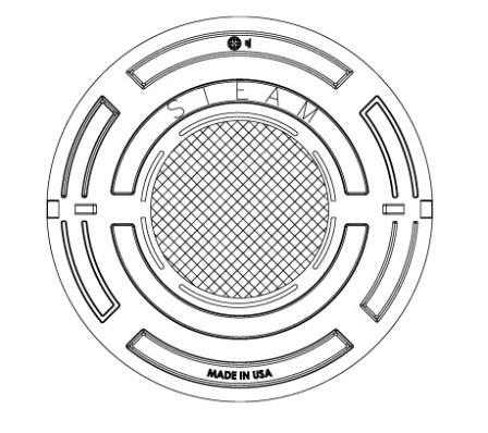 V1420-1 Solid Cover Steam, Gasketed Cover