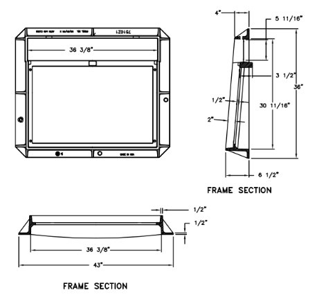 Frame for V-7510